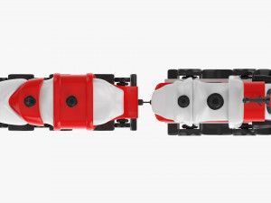 Toy Train 3D Model