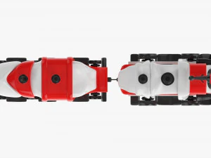 Toy Train 3D Model
