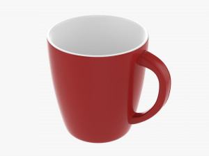 Travel Coffee Mug With Handle 01 3D Model