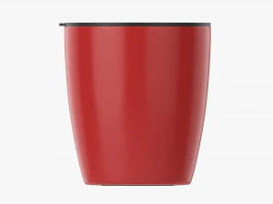 Travel Coffee Mug With Handle 01 3D Model