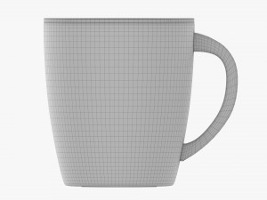 Travel Coffee Mug With Handle 01 3D Model