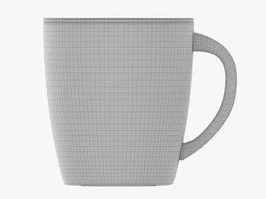 Travel Coffee Mug With Handle 01 3D Model