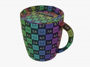 Travel Coffee Mug With Handle 01 3D Model