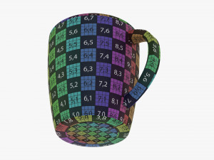 Travel Coffee Mug With Handle 01 3D Model