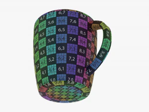 Travel Coffee Mug With Handle 01 3D Model