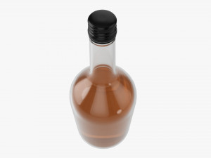 Whiskey Bottle 09 3D Model
