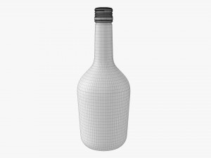 Whiskey Bottle 09 3D Model