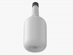 Whiskey Bottle 09 3D Model