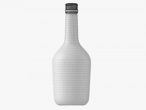 Whiskey Bottle 09 3D Model