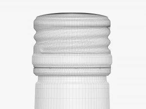 Whiskey Bottle 09 3D Model