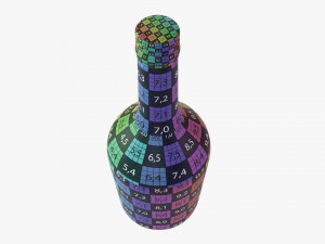 Whiskey Bottle 09 3D Model