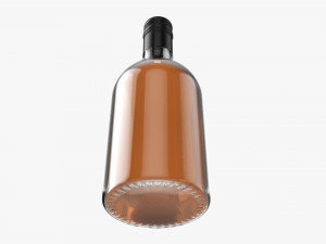 Whiskey Bottle 10 3D Модель