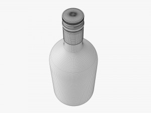 Whiskey Bottle 10 3D Модель