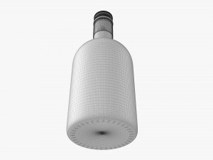 Whiskey Bottle 10 3D Модель