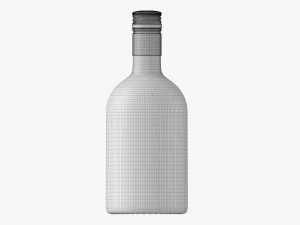 Whiskey Bottle 10 3D Model