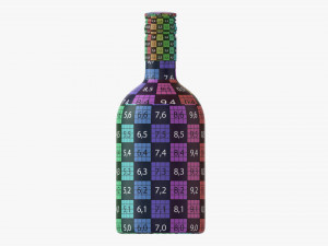 Whiskey Bottle 10 3D Модель