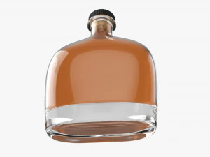 Whiskey Bottle 11 3D Model