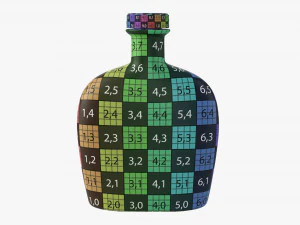 Whiskey Bottle 11 3D Model