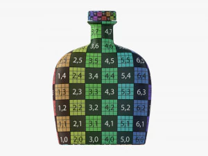 Whiskey Bottle 11 3D Model