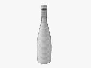 Whiskey Bottle 12 3D Model