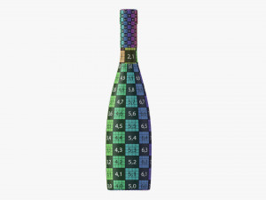 Whiskey Bottle 12 3D Model