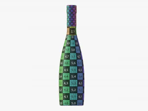 Whiskey Bottle 12 3D Model