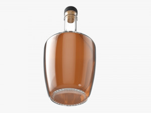 Whiskey Bottle 13 Model 3D