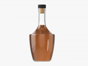 Whiskey Bottle 13 3D Model