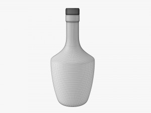 Whiskey Bottle 13 Model 3D