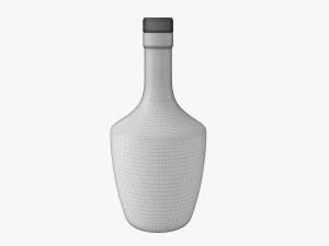 Whiskey Bottle 13 3D Model