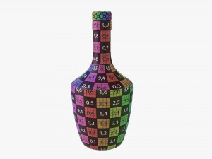 Whiskey Bottle 13 Model 3D