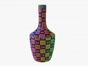 Whiskey Bottle 13 3D Model