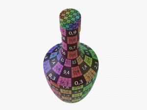 Whiskey Bottle 13 Model 3D