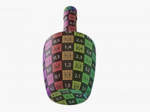 Whiskey Bottle 13 Model 3D