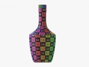 Whiskey Bottle 13 Model 3D