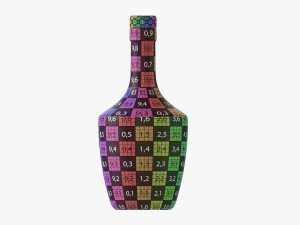 Whiskey Bottle 13 3D Model