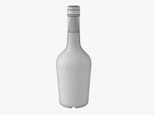 Whiskey Bottle 14 3D 모델