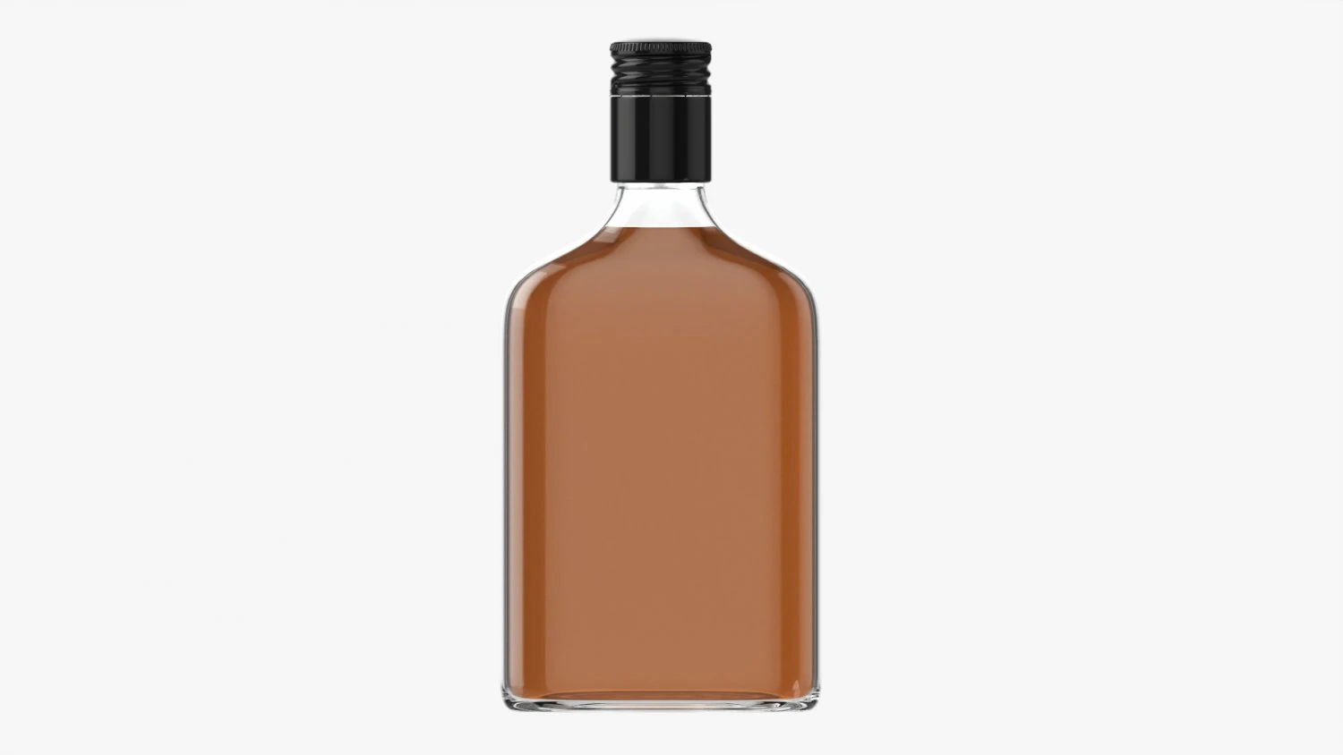 Whiskey Bottle 15 3D Model .c4d .max .obj .3ds .fbx .stl .blend 