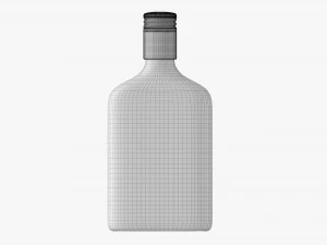 Whiskey Bottle 15 3D Model