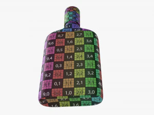 Whiskey Bottle 15 3D Model