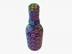 Whiskey Bottle 16 3D Model