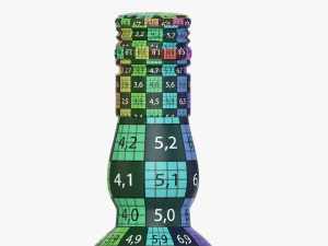 Whiskey Bottle 16 3D Model