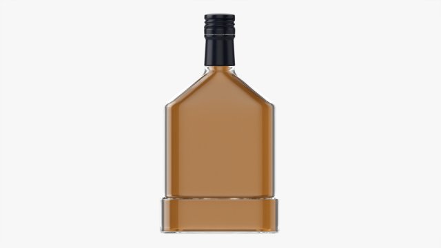 Whiskey Bottle 17 3D-Modell .c4d .max .obj .3ds .fbx .stl .blend 