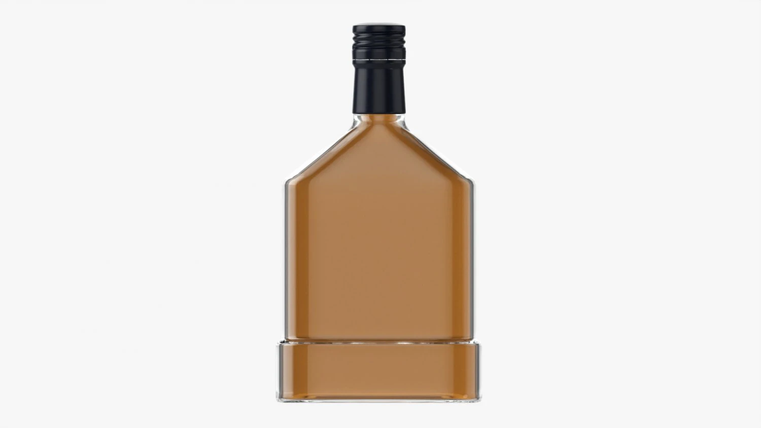 Whiskey Bottle 17 3D Model .c4d .max .obj .3ds .fbx .stl .blend