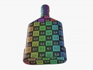 Whiskey Bottle 17 3D-Modell