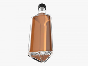 Whiskey Bottle 18 3D Model