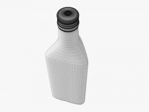 Whiskey Bottle 18 3D Model