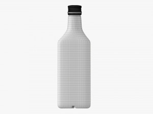 Whiskey Bottle 18 3D Model