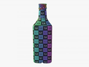 Whiskey Bottle 18 3D Model