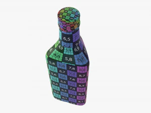 Whiskey Bottle 18 3D Model